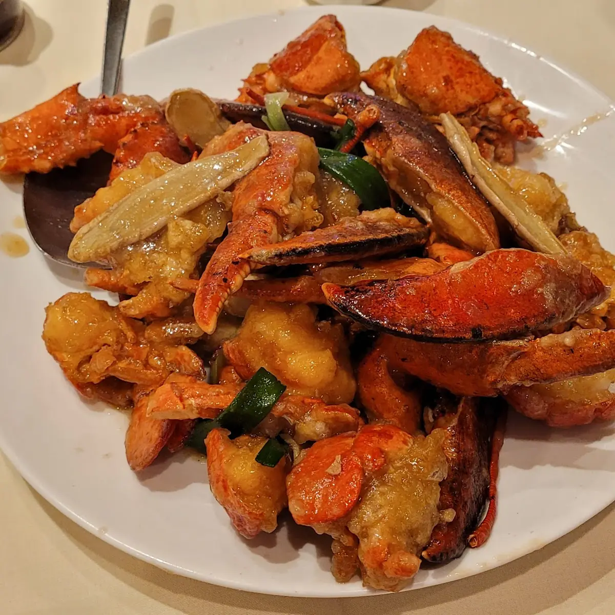 salt & pepper soft shell crab 椒盐软壳蟹 k